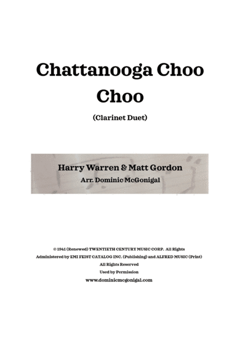 Chattanooga Choo Choo image number null