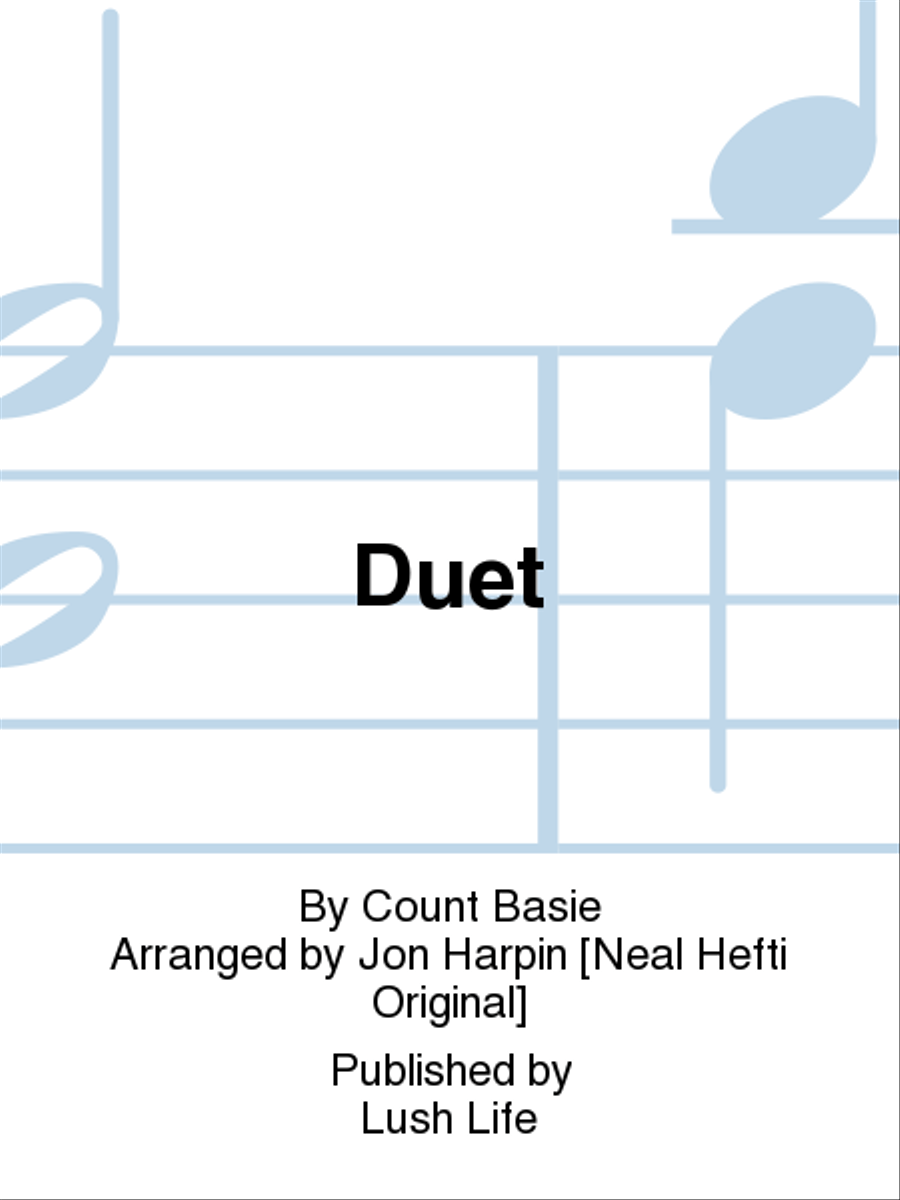 Duet Big Band scores gallery preview page 1