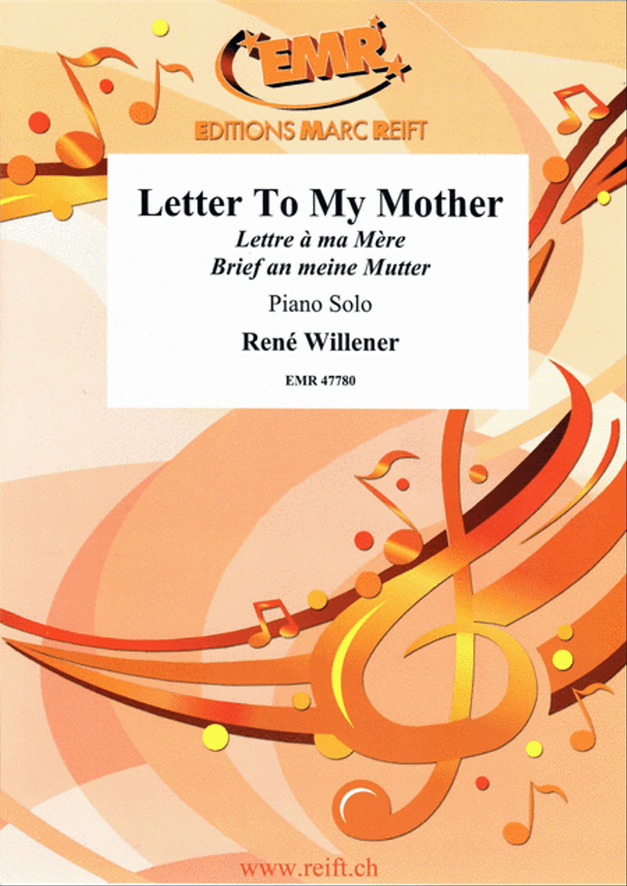 Letter To My Mother Piano Solo scores gallery preview page 1