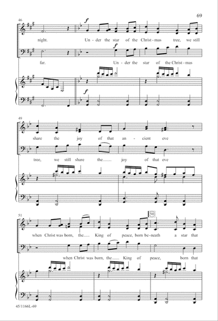 12 Carols for about 12 Singers 3-Part scores gallery preview page 70