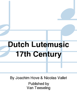 Book cover for Dutch Lutemusic 17th Century