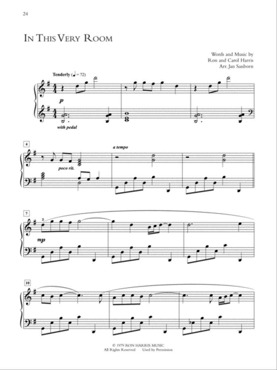 Wedding Performer -- Contemporary Christian Songs and Hymns for Weddings Piano Solo scores gallery preview page 4