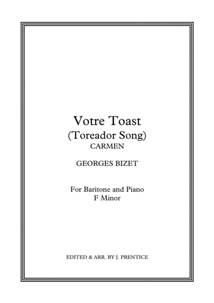Votre toast (Toreador Song) - Carmen image number null