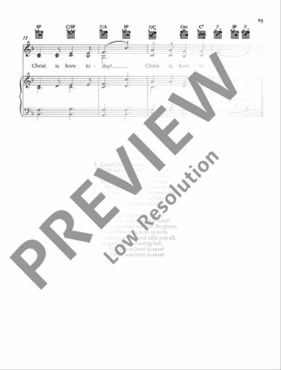 Good Christian Men, Rejoice Voice scores gallery preview page 3