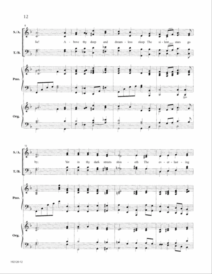 Let the People Sing at Christmas 4-Part scores gallery preview page 16