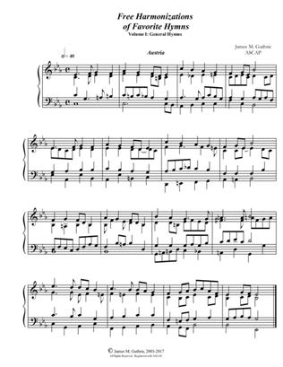 Guthrie: Harmonizations Vol. 1 - General Hymns I