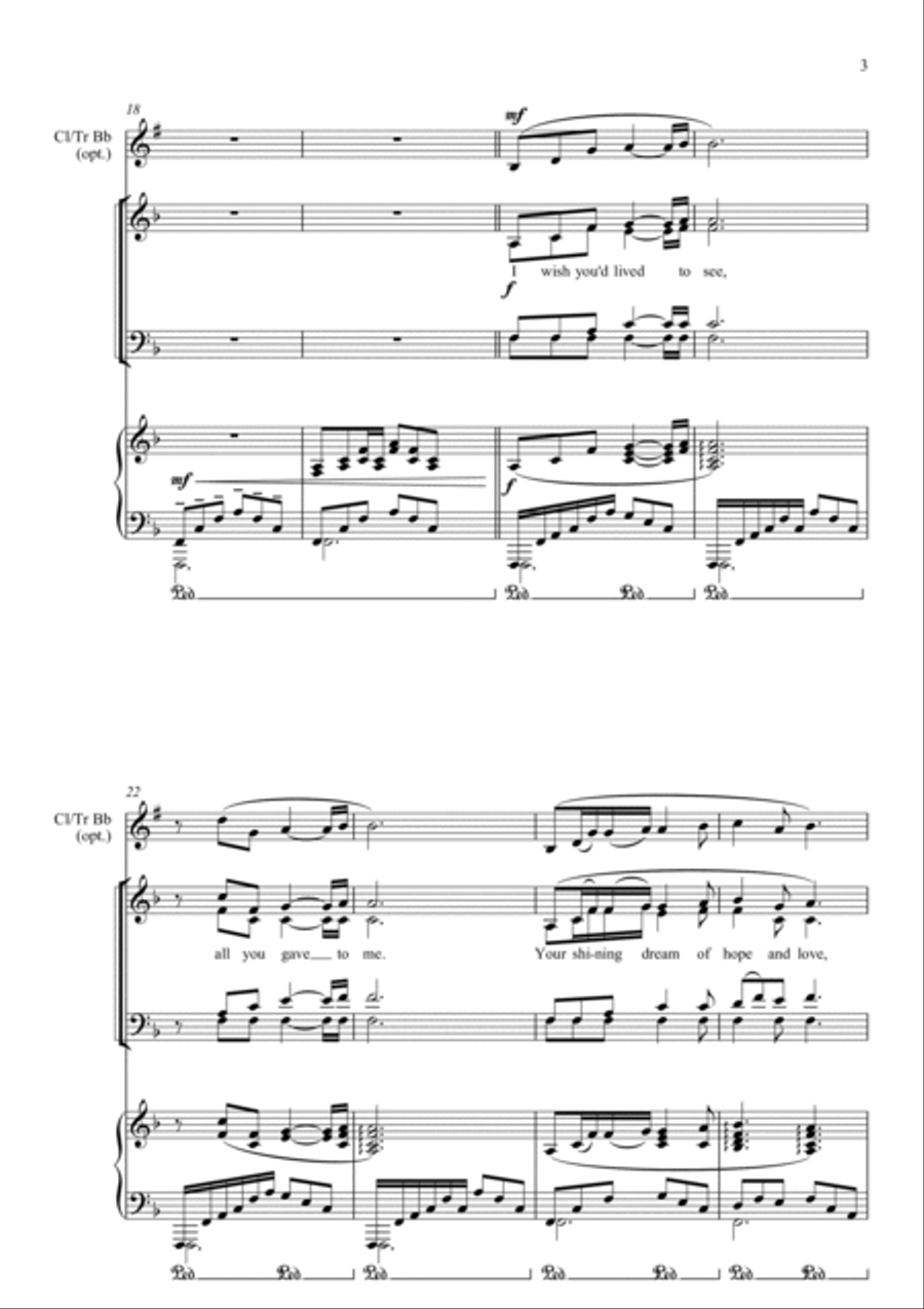 Requiem For A Soldier Requiem For A Soldier 4-Part scores gallery preview page 4