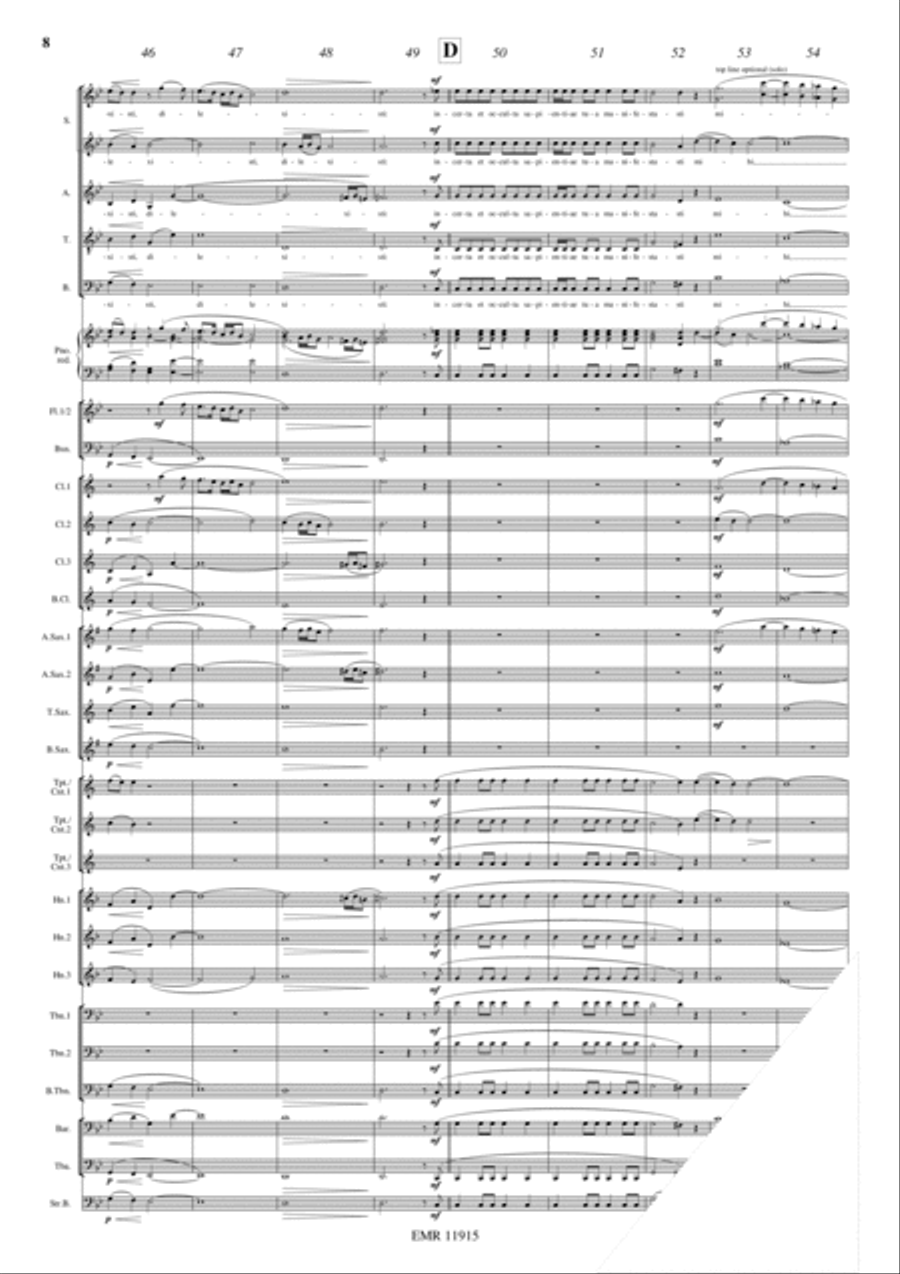 Miserere 4-Part scores gallery preview page 8