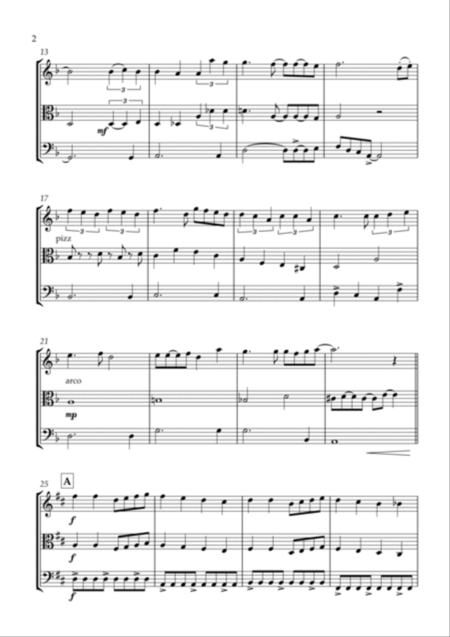 Dragon Ball Gt String Trio scores gallery preview page 2