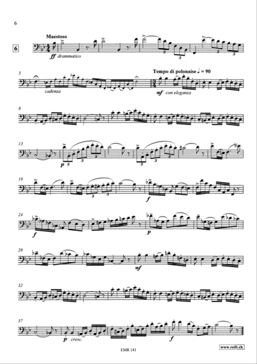 Technical & Melodic Studies Vol. 5 Trombone scores gallery preview page 6
