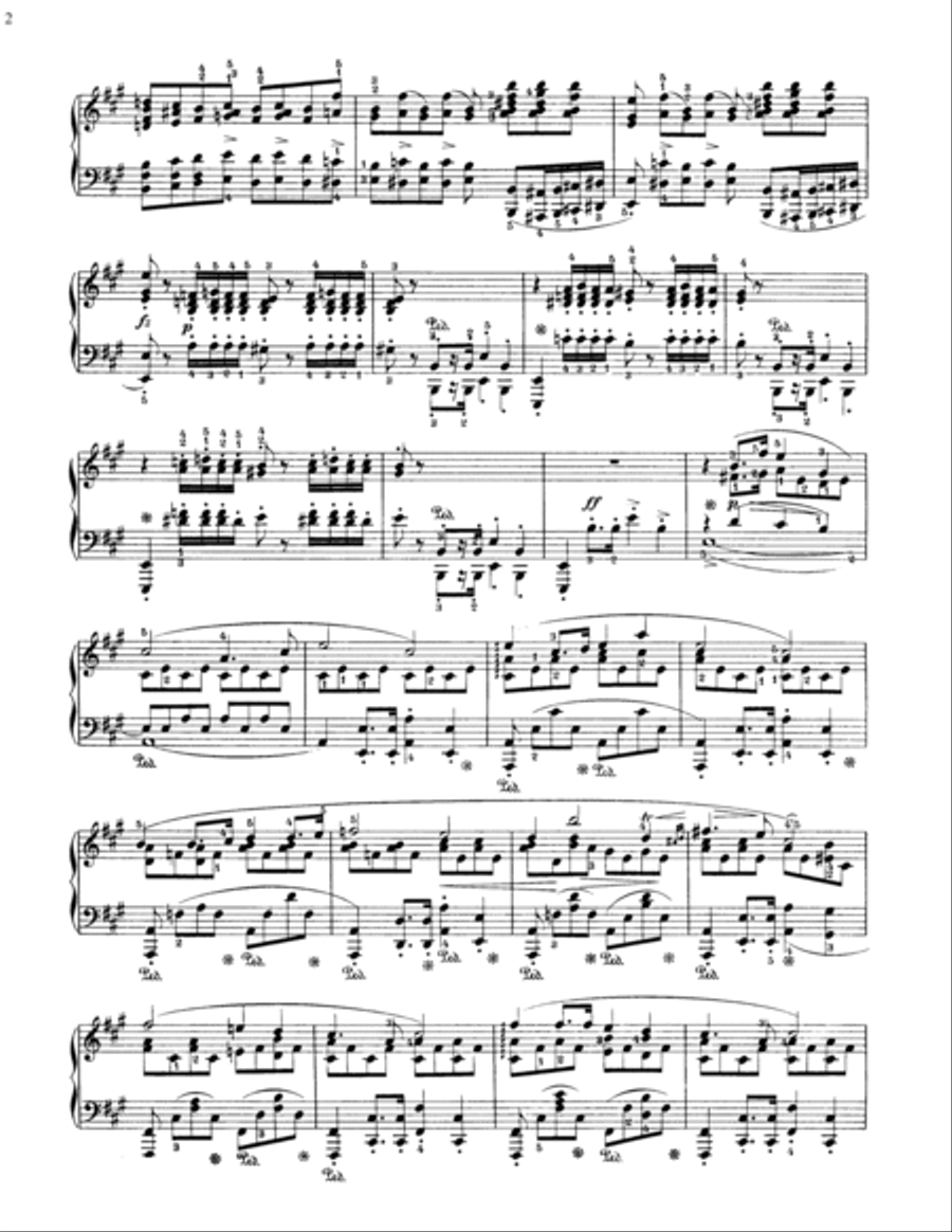 Chopin - Allegro de concert Op 46 Piano Solo scores gallery preview page 3