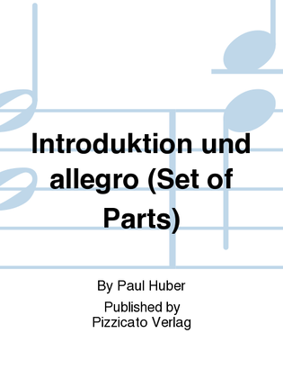 Introduktion und allegro (Set of Parts)