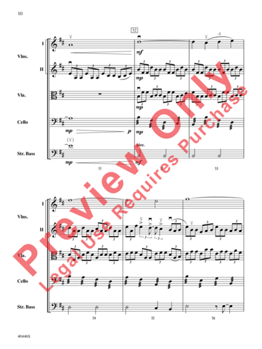 Apotheosis String Orchestra scores gallery preview page 11