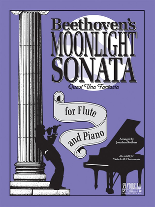 Book cover for Moonlight Sonata for Flute and Piano