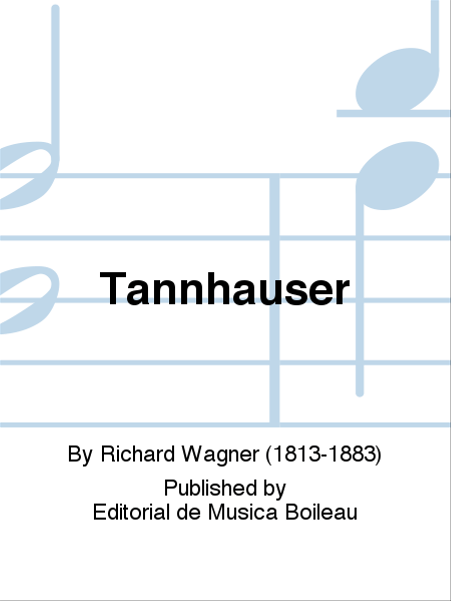Tannhauser Tannhauser Piano Solo scores gallery preview page 1