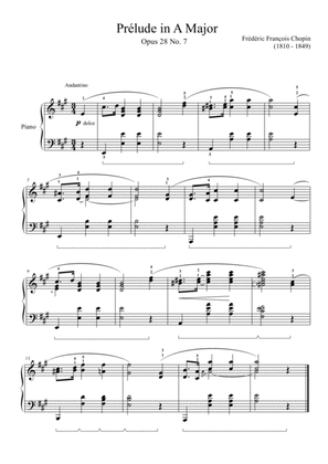 Prelude Op.28, No.7