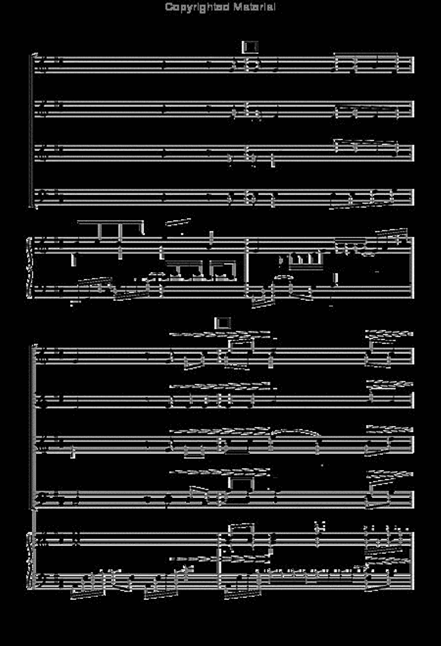 The Moon is Distant from the Sea - SATB Octavo 4-Part scores gallery preview page 4