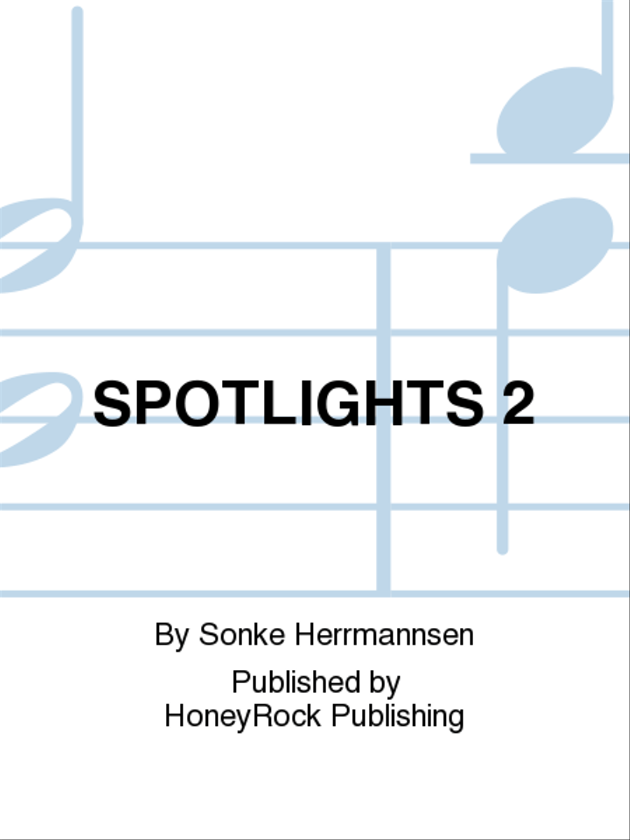 SPOTLIGHTS 2 Percussion scores gallery preview page 1