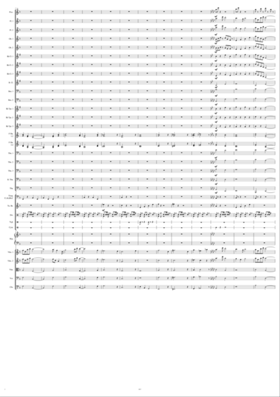 Nine Mile Canyon Full Orchestra scores gallery preview page 2