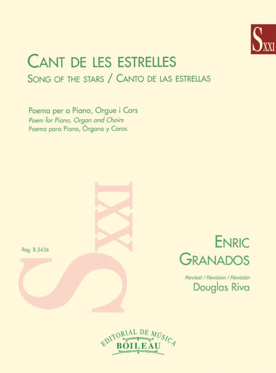 Cant de les estrelles Cant de les estrelles Choir scores gallery preview page 1