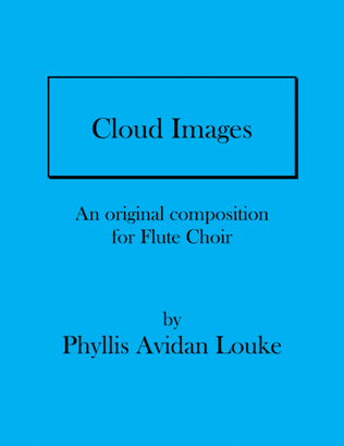 Book cover for Cloud Images for Flute choir