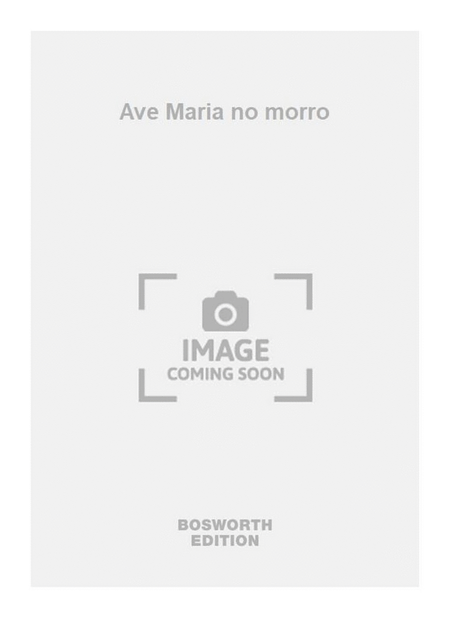 Ave Maria no morro Mixed Choir scores gallery preview page 1