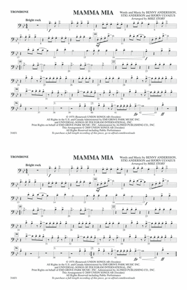 Mamma Mia: 1st Trombone