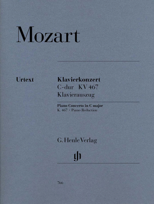 Book cover for Piano Concerto [No. 21] in C major K. 467