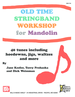 Book cover for Old Time Stringband Workshop for Mandolin