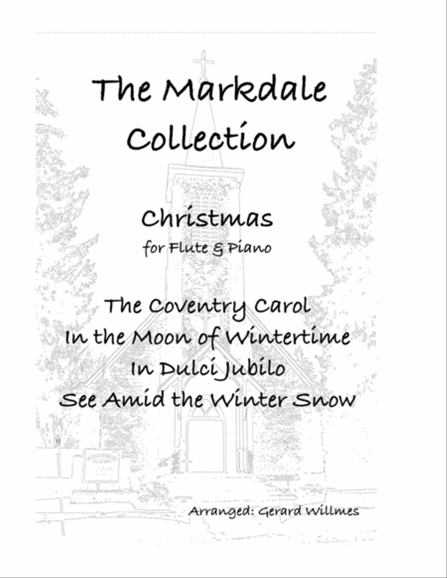 Christmas for Flute and Piano Flute Solo scores gallery preview page 1