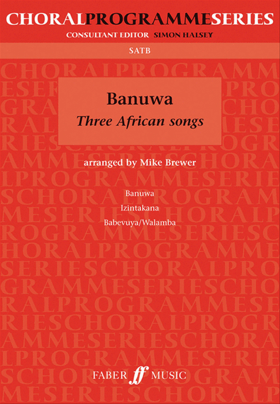 Banuwa - 3 African Songs (SATB) SSAATTBB scores gallery preview page 1