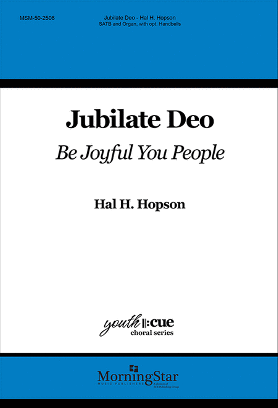 Jubilate Deo 4-Part scores gallery preview page 1
