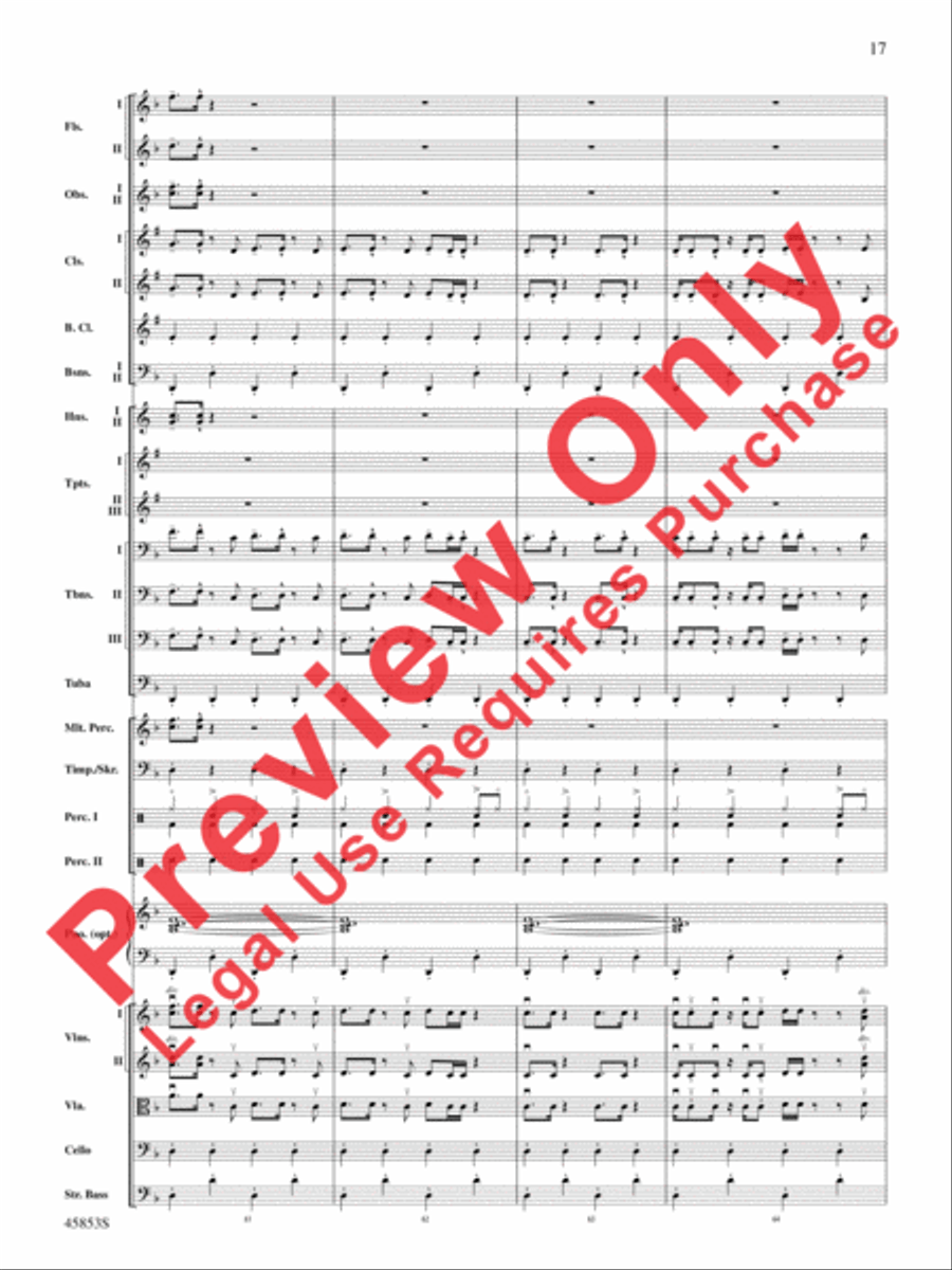 The Best of Bruno Mars Full Orchestra scores gallery preview page 17