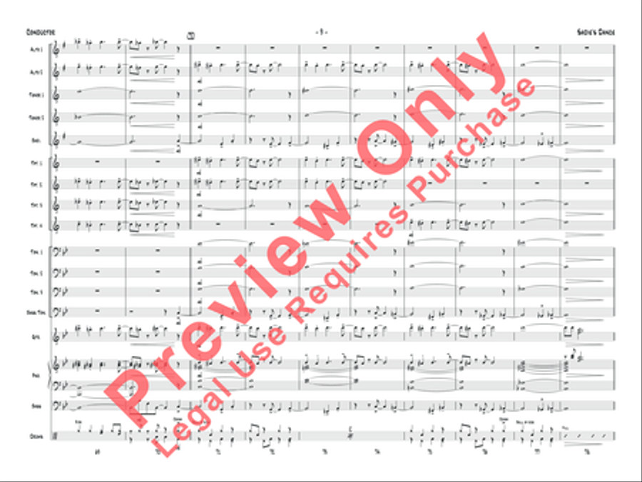Sadie's Dance Sadie's Dance Jazz Ensemble scores gallery preview page 10