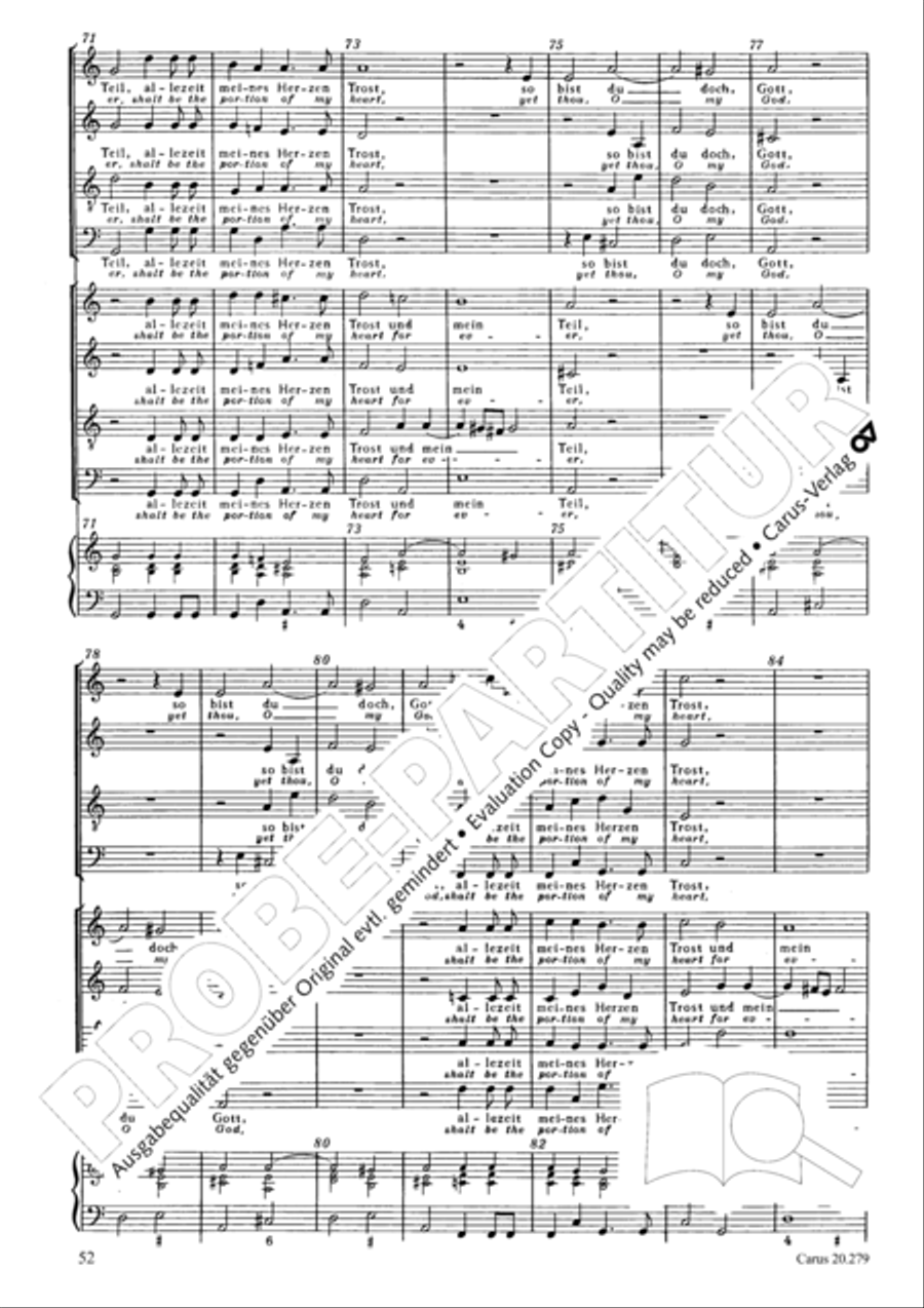 Musikalische Exequien I-III Score scores gallery preview page 55
