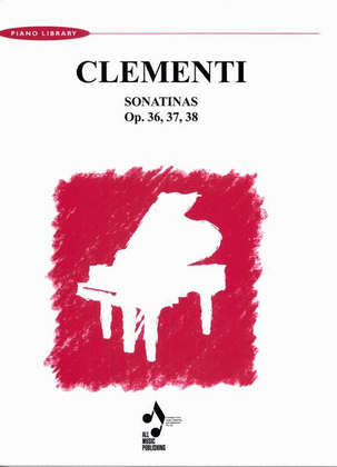 Book cover for Clementi - Sonatinas Op 36 37 38