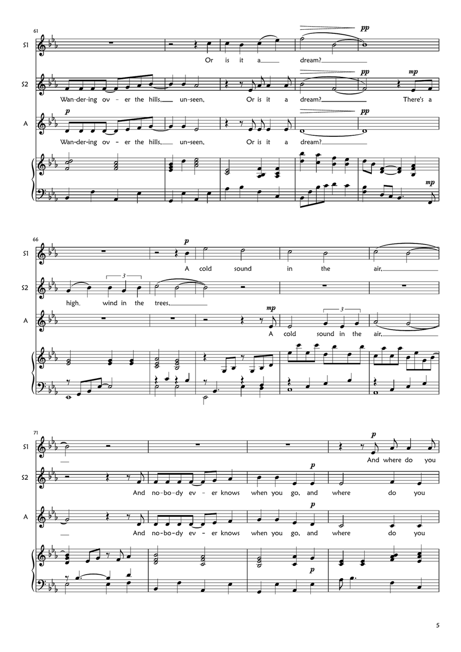 Bright Eyes SSA scores gallery preview page 5