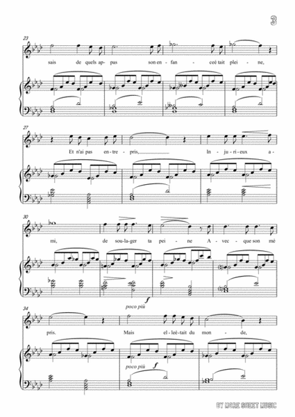 Masse-Consolation in f minor,for Voice and Piano image number null