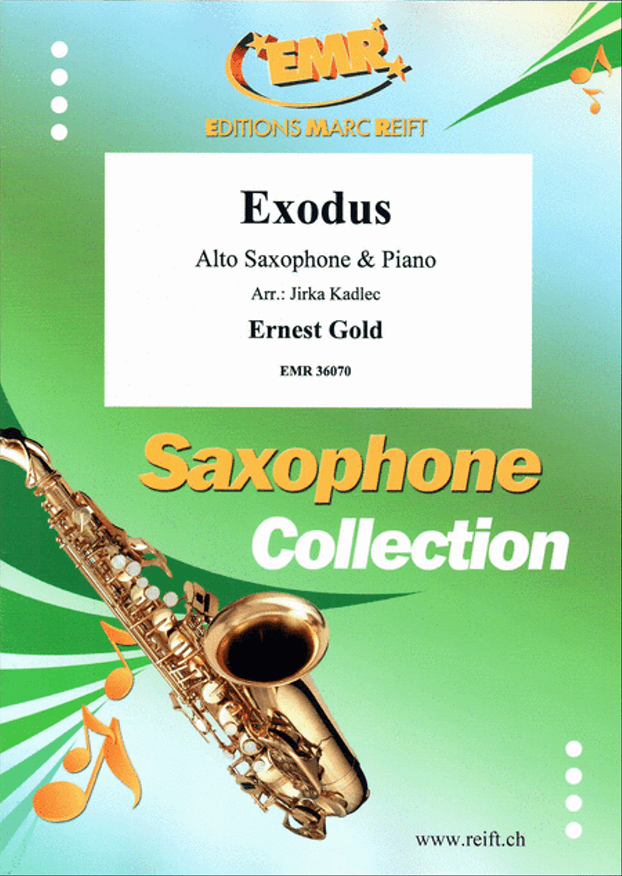 Exodus Exodus Alto Saxophone scores gallery preview page 1