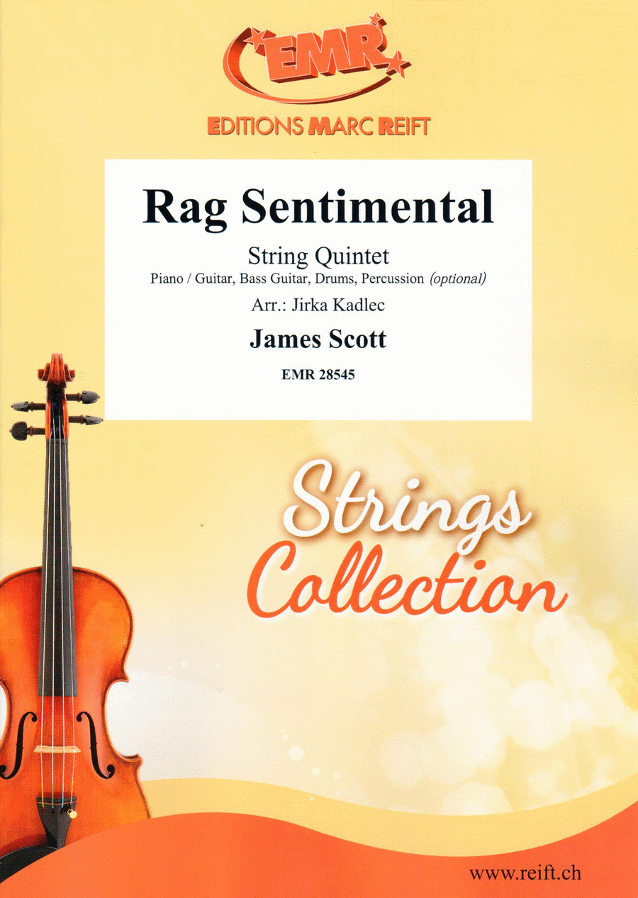Rag Sentimental String Quintet scores gallery preview page 1