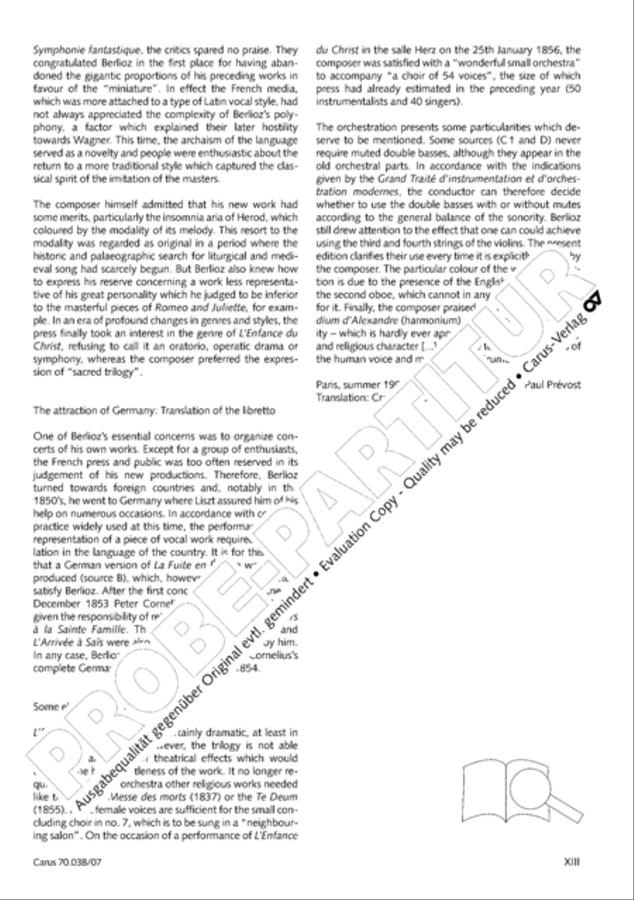 L'Enfance du Christ 4-Part scores gallery preview page 15