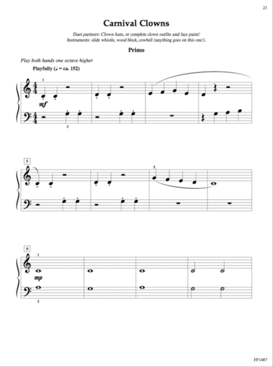 Hats Off to You! Easy Piano scores gallery preview page 3