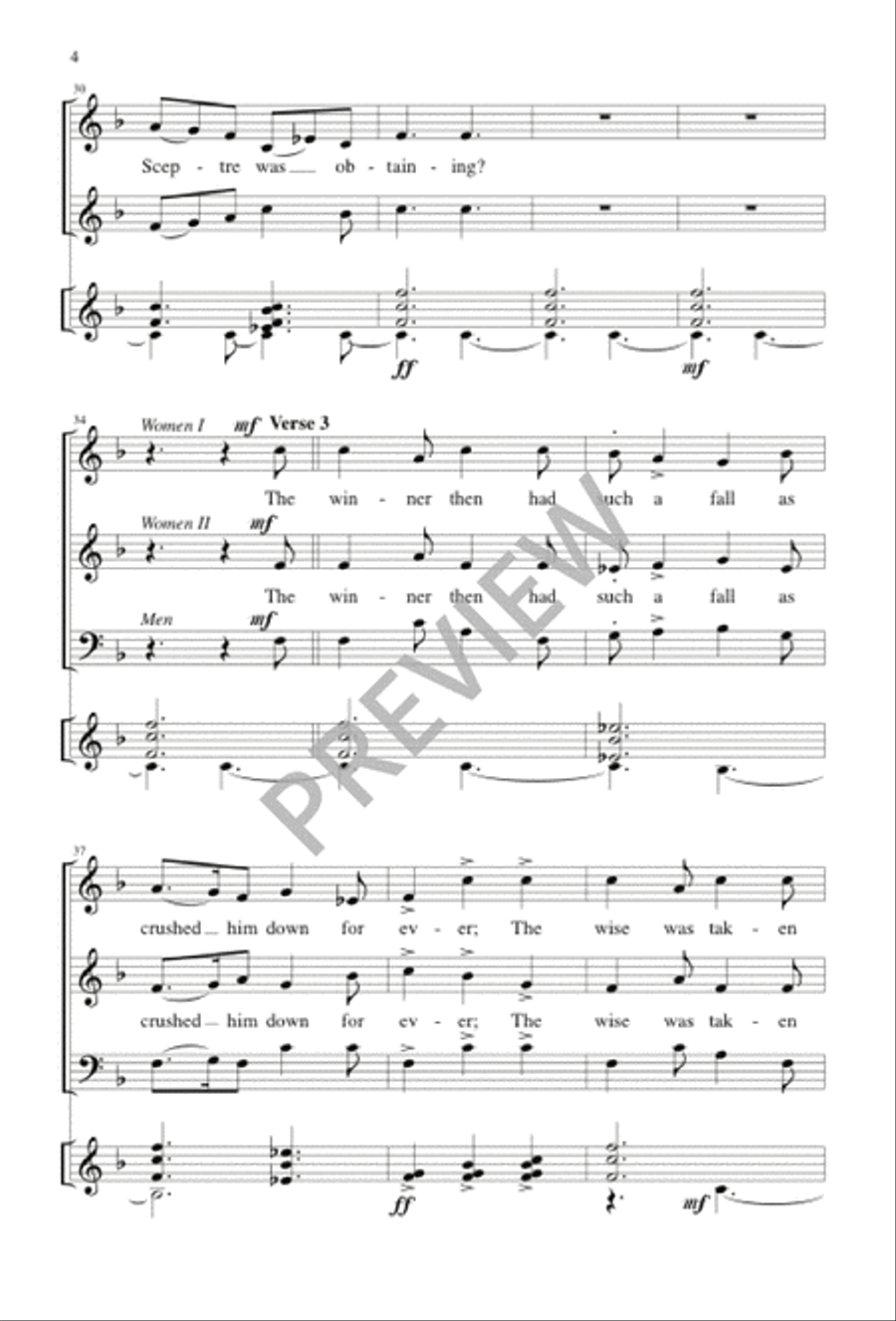 Resurrection Dance 3-Part scores gallery preview page 4