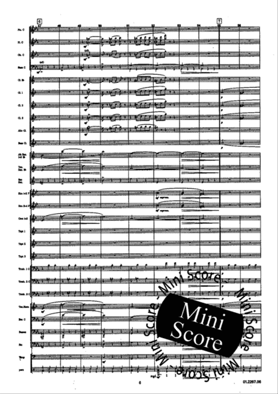La Derniere Valse Concert Band scores gallery preview page 10