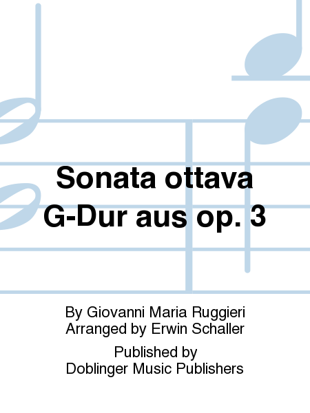 Sonata ottava G-Dur aus op. 3