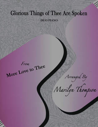 Book cover for Glorious Things of Thee Are Spoken--Duo Piano.pdf
