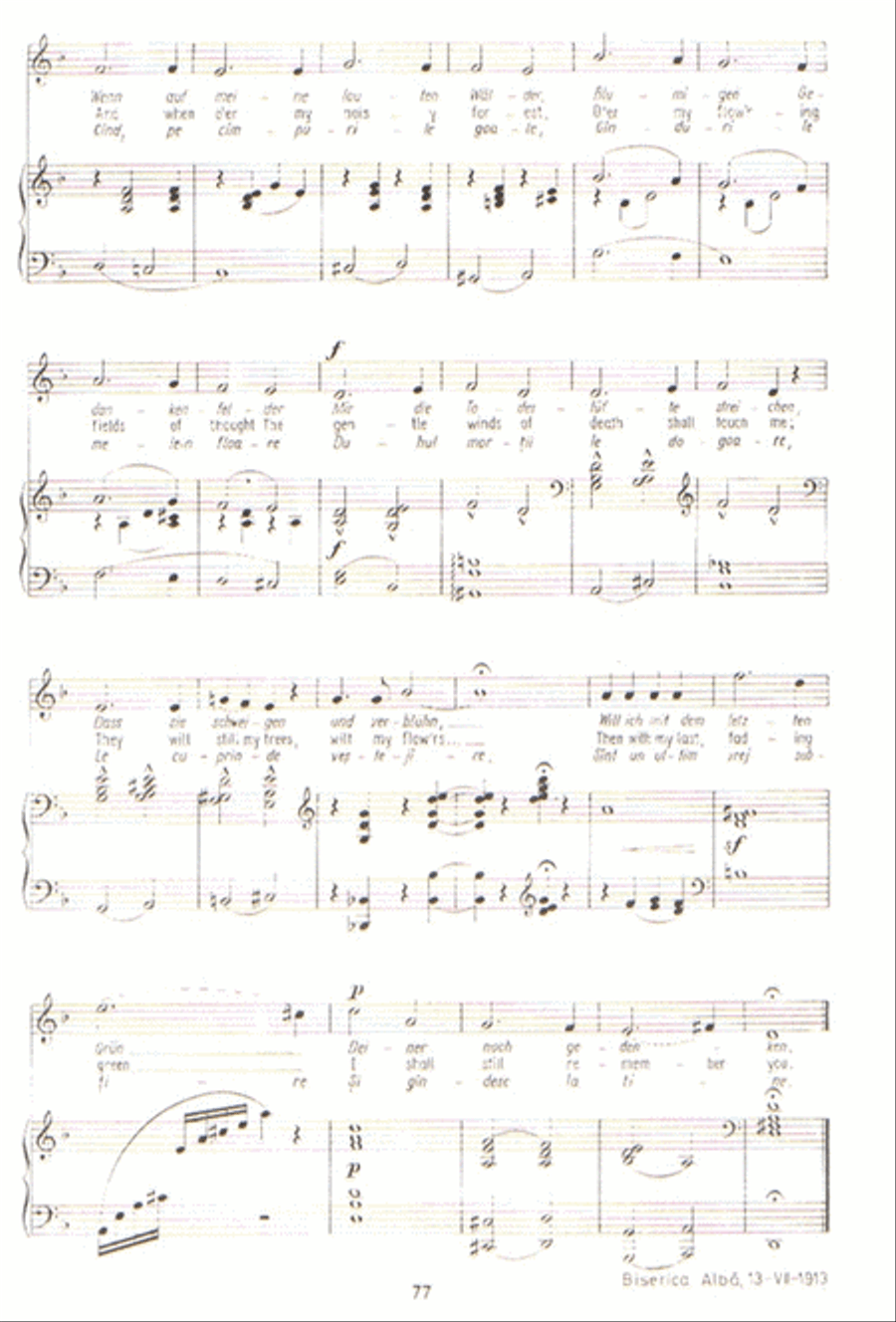 Dalok H. Heine, N. Lenau es R. M. Rilke verseire Voice Solo scores gallery preview page 3