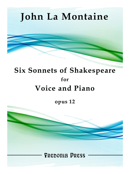 Six Sonnets of Shakespeare, Op. 12