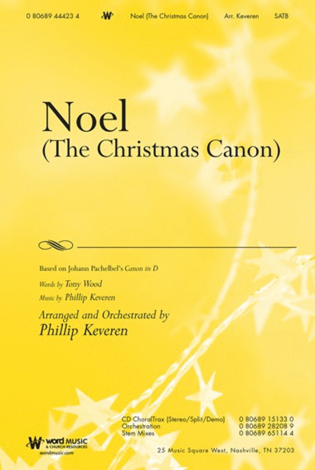 Noel (The Christmas Canon) - CD ChoralTrax
