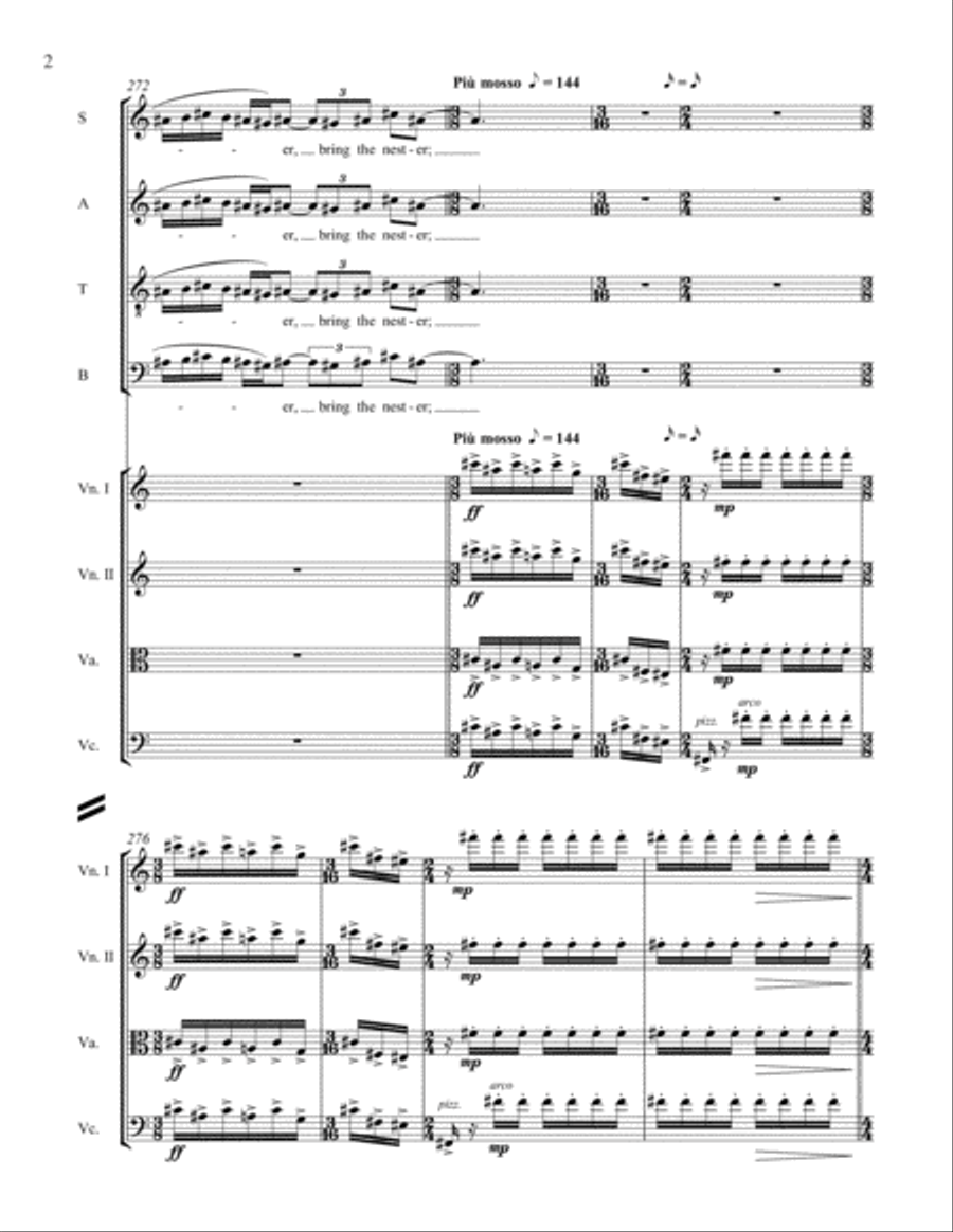 Spring Spring Choir scores gallery preview page 3